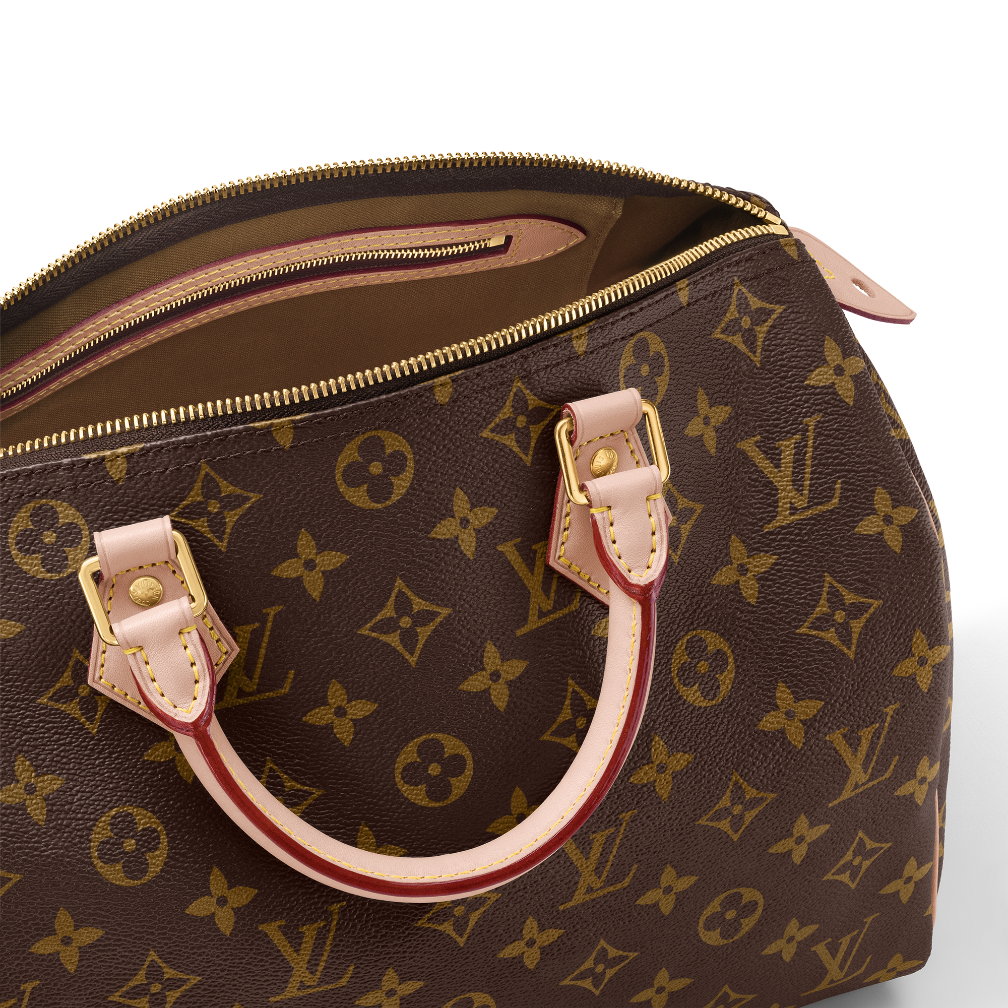 LOUIS VUITTON◇スピーディ30(NEW)_モノグラム_BRW/PVC/BRW